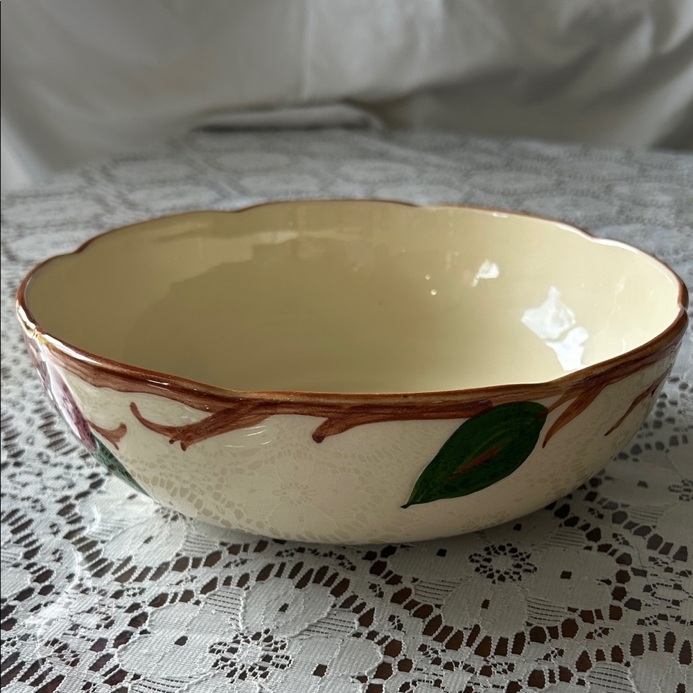 Vintage Franciscan Ware Apple Round Serving Bowl